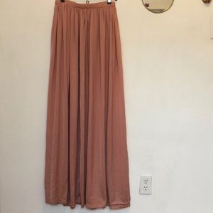 Joie satin maxi skirt